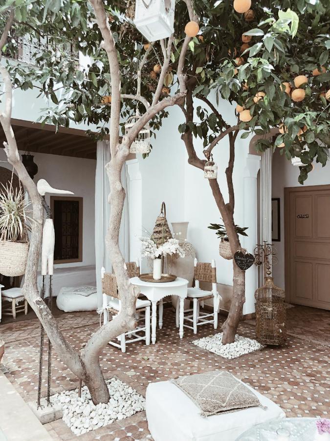 Riad Les Orangers D'alilia Marrakesh Bagian luar foto