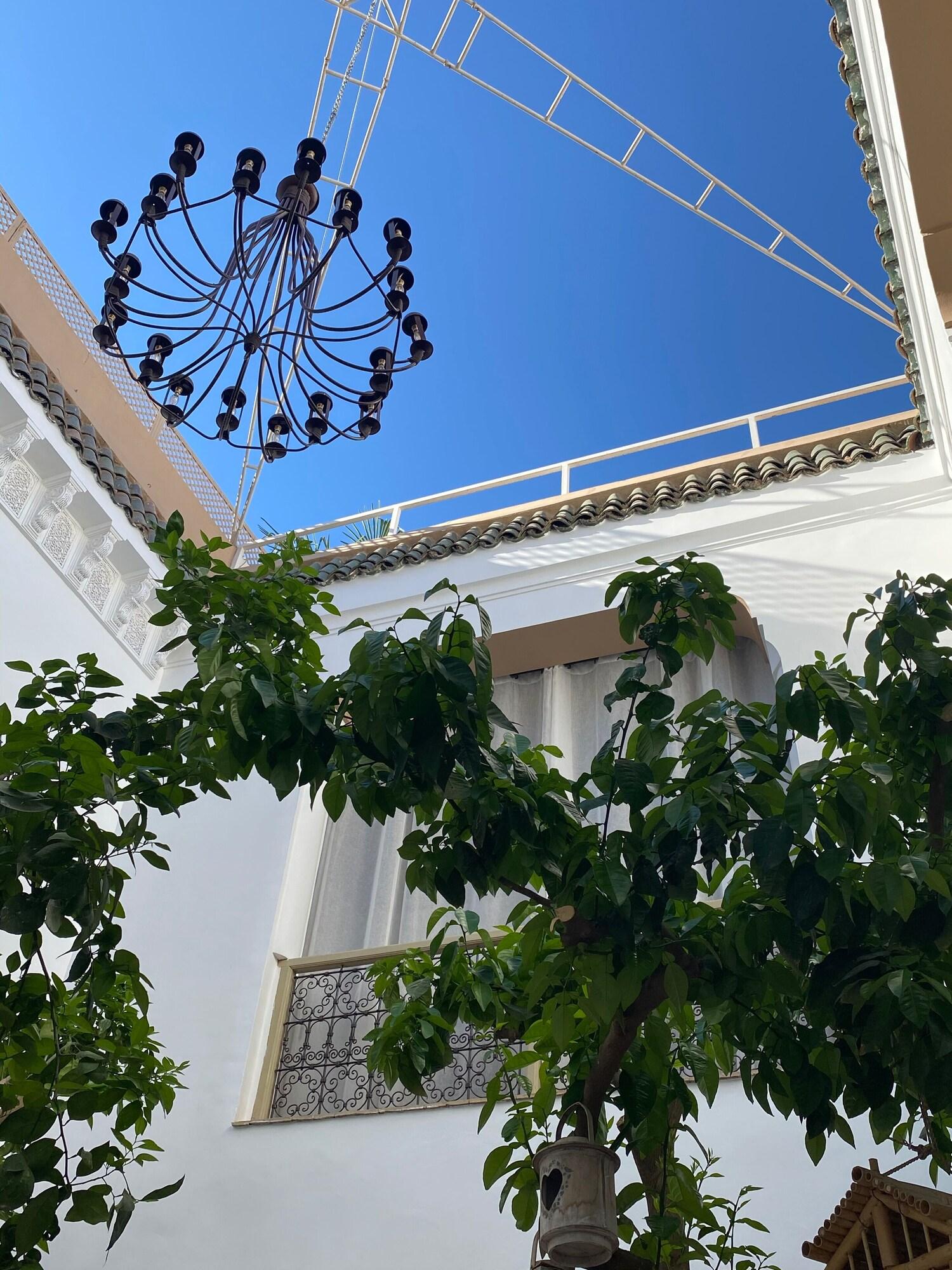 Riad Les Orangers D'alilia Marrakesh Bagian luar foto