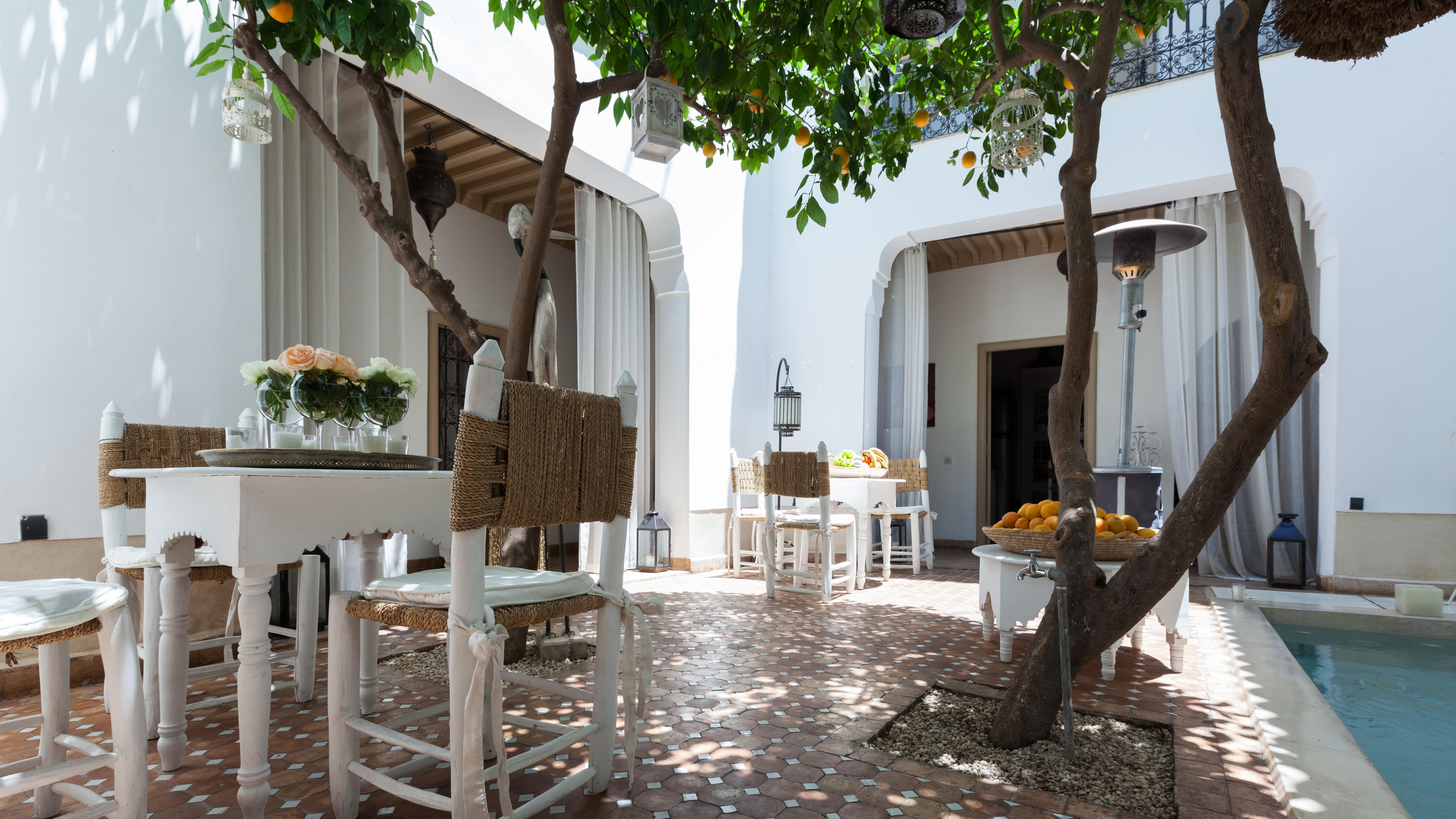Riad Les Orangers D'alilia Marrakesh Bagian luar foto