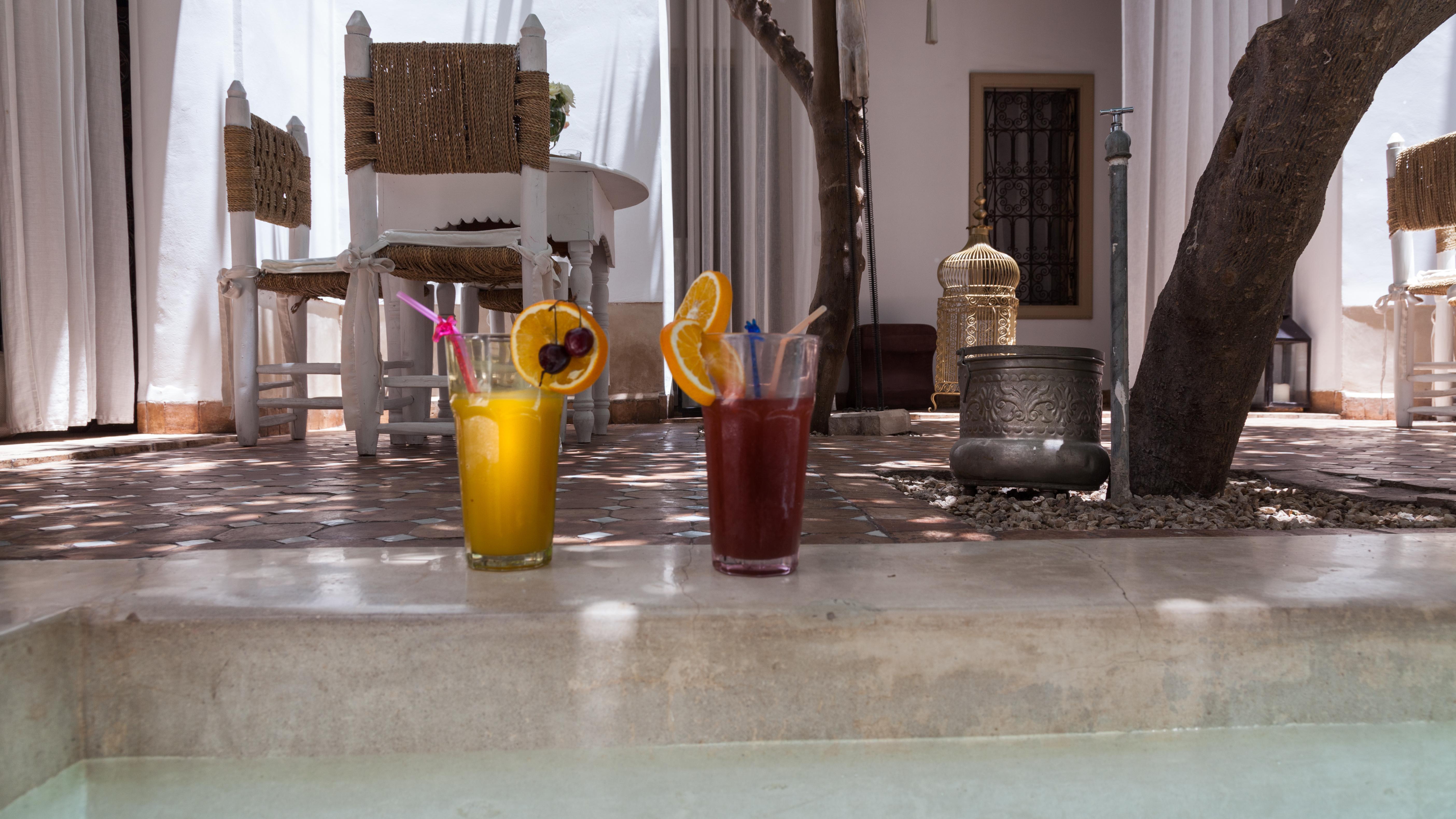 Riad Les Orangers D'alilia Marrakesh Bagian luar foto